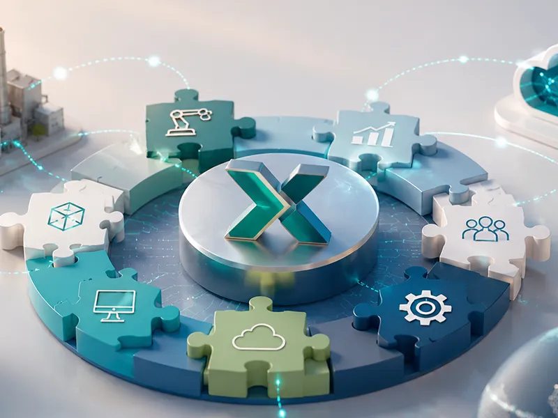 O Siemens Xcelerator inclui apenas produtos da Siemens?
